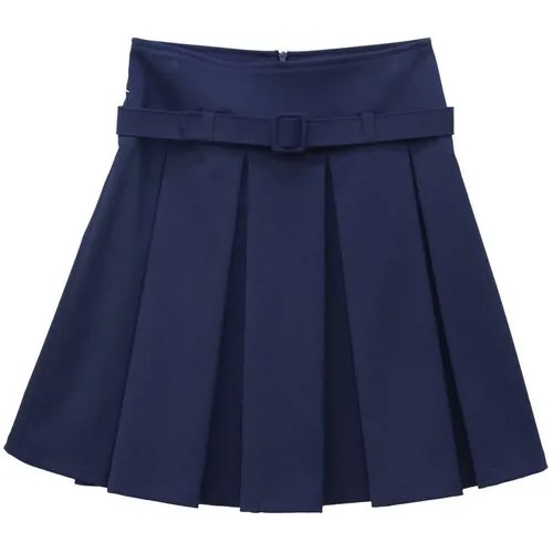Школьная юбка BADI JUNIOR, размер 152, синий