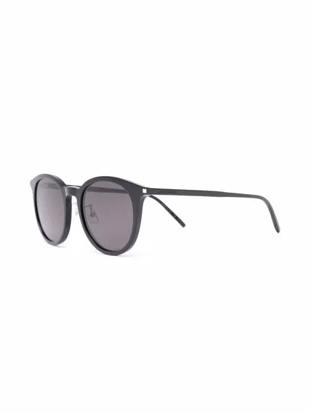 Saint Laurent Eyewear солнцезащитные очки в круглой оправе