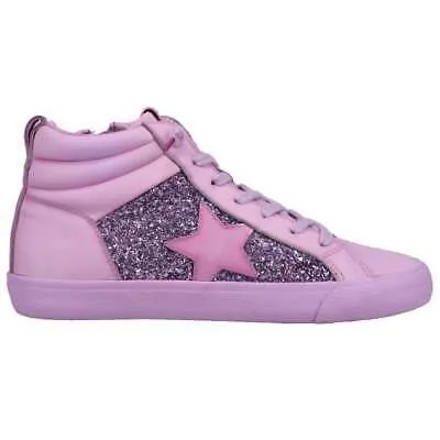 Винтажные женские фиолетовые кроссовки Havana Alexis 3 Glitter High Top, повседневная обувь AL