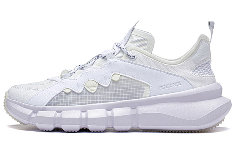 Кроссовки LINING Essence Vintage Basketball Shoes Men Low-top White, белый