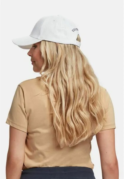 Базовая футболка O Neck Amy U.S. Polo Assn., бежевый