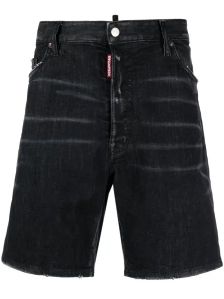 Dsquared2 джинсовые шорты Ciao, черный