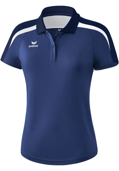 Поло erima Liga 2.0, цвет new navy/dark navy/weiss