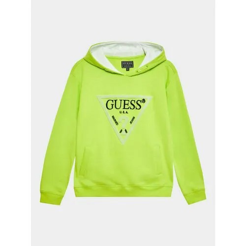 Худи GUESS, размер 3Y [METY], зеленый