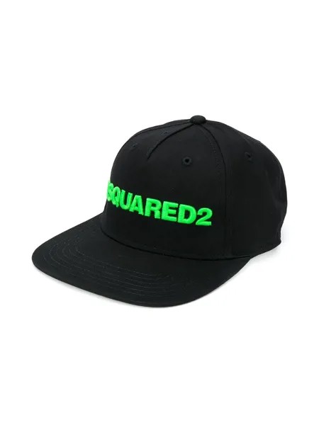 Dsquared2 Kids бейсбольная кепка с вышитым логотипом