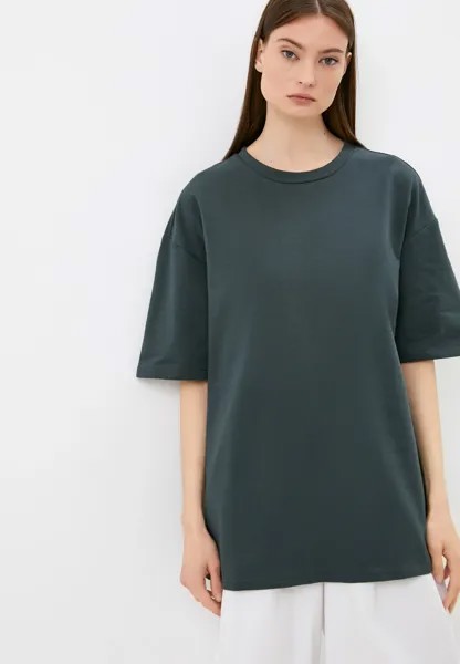 Футболка женская ZAVI oversize зеленая 42-44 RU