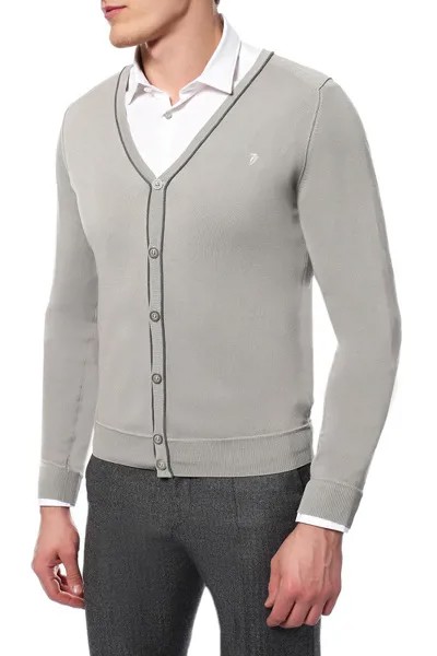Кардиган мужской Trussardi Jeans 520341 серый M