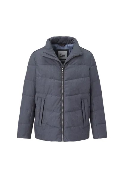 Стеганый длинный блузок современного кроя NEVILLE S4 JACKETS, темно-синий
