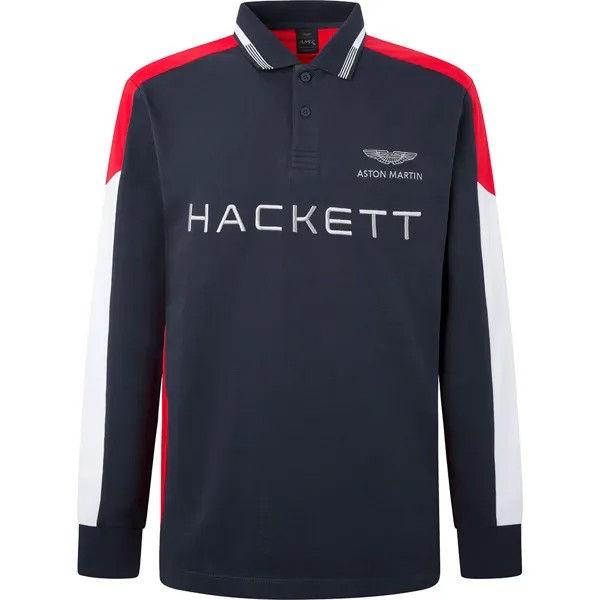 Поло Hackett AMR Multi, синий