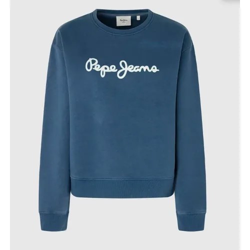 Свитшот Pepe Jeans, размер S, голубой