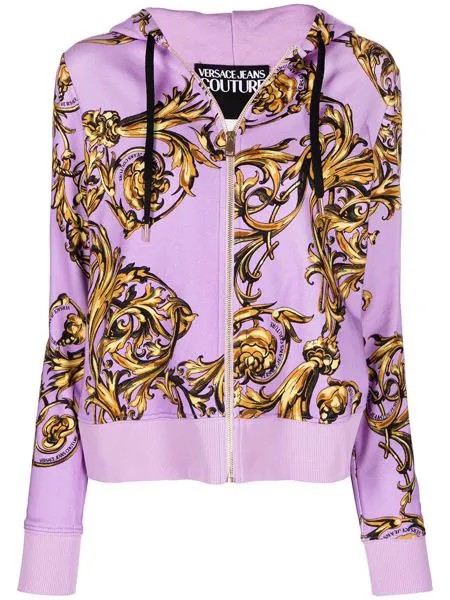 Versace Jeans Couture спортивная куртка с принтом Regalia Baroque