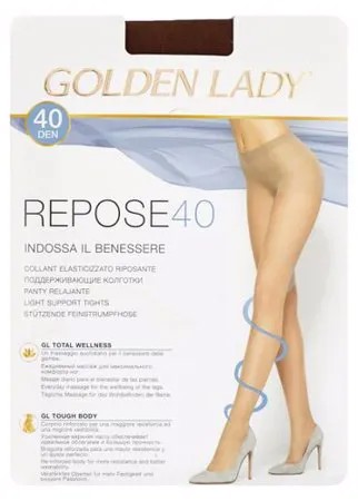 Колготки Golden Lady Repose 40 den, размер 2-S, moro (коричневый)