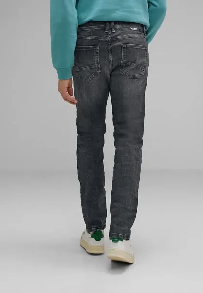 STREET ONE МУЖЧИНЫ Джинсы стандартного кроя, 5 карманов Street One Men, цвет Dark Grey Coloured Backside