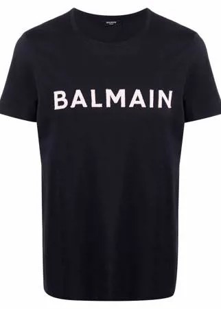 Balmain футболка с логотипом