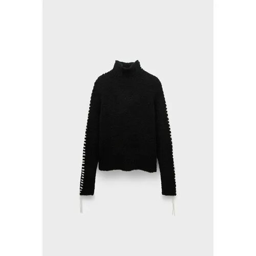 Свитер thom/krom sweater w k 142, размер 46, , чёрный