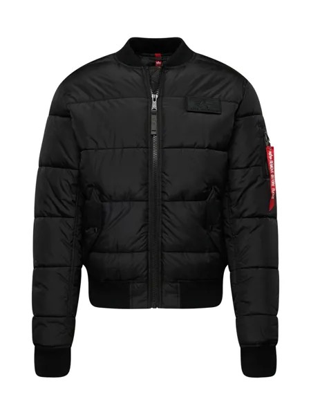 Межсезонная куртка Alpha Industries MA-1, черный