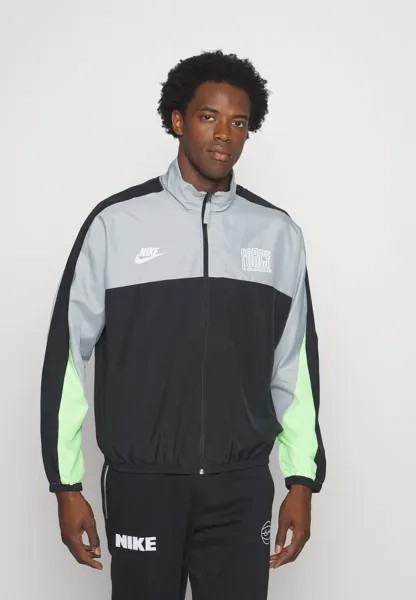 Спортивная куртка M DF START 5 Nike, светло-дымчато-серый/лаймовый/черный/белый
