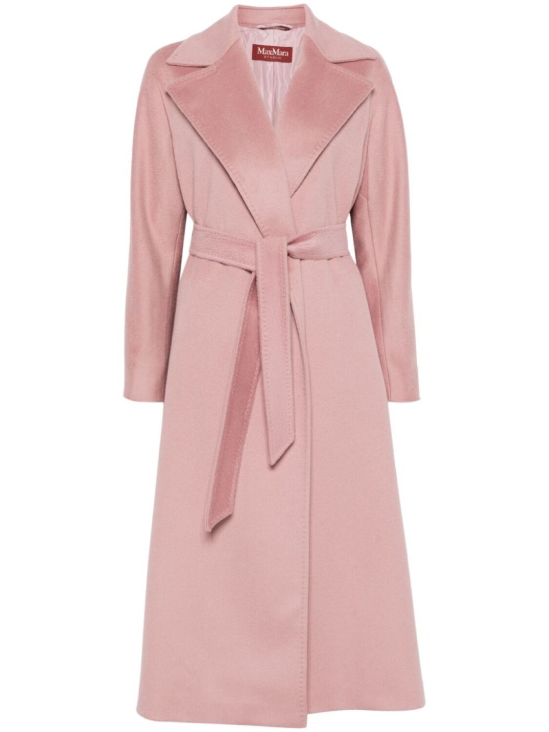 Пальто Оватта Max Mara, розовый