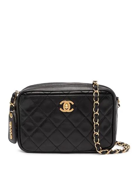 Chanel Pre-Owned стеганая сумка через плечо 1995-го года с логотипом CC