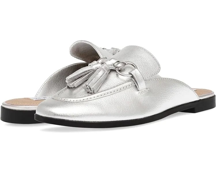 Лоферы Steve Madden Cayler Mule, цвет Silver Leather