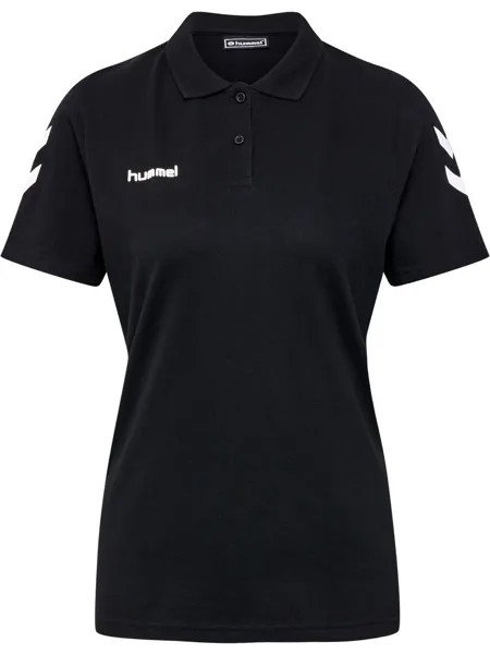 Поло Hummel Hmlgo Cotton Polo Woman, черный