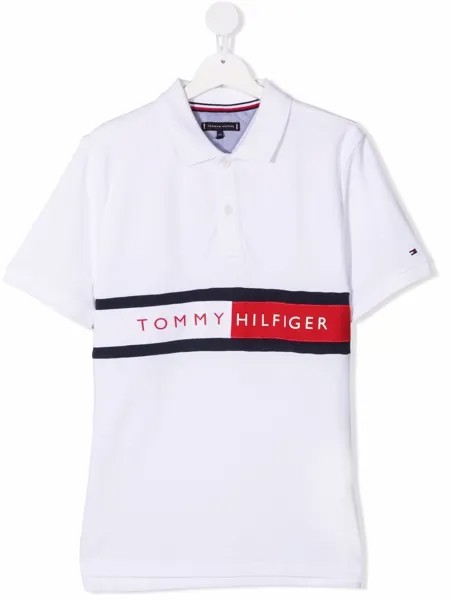 Tommy Hilfiger Junior рубашка поло с логотипом