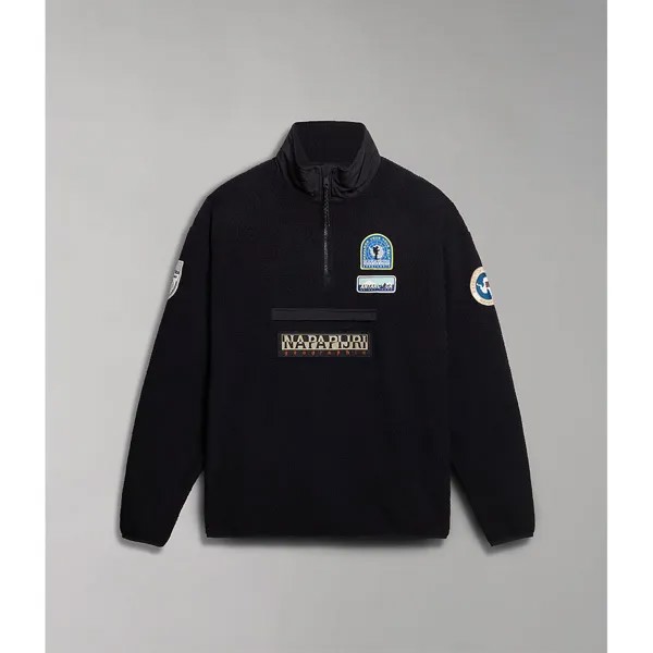 Толстовка Napapijri T-Mcmurdo Half Zip, черный