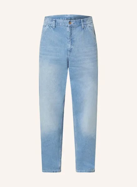 Свободные джинсы прямого кроя Carhartt Wip, синий