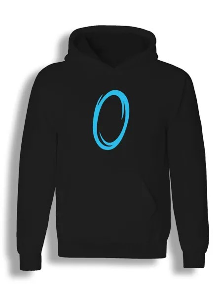Худи унисекс СувенирShop Portal/Портал/Головоломка 15 черное 2XL