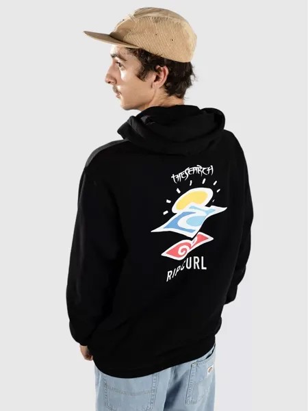 Толстовка со значком поиска Rip Curl, черный