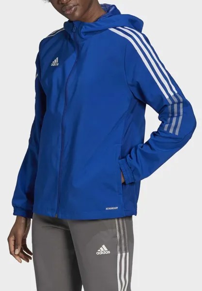 Беговая куртка Adidas, синий