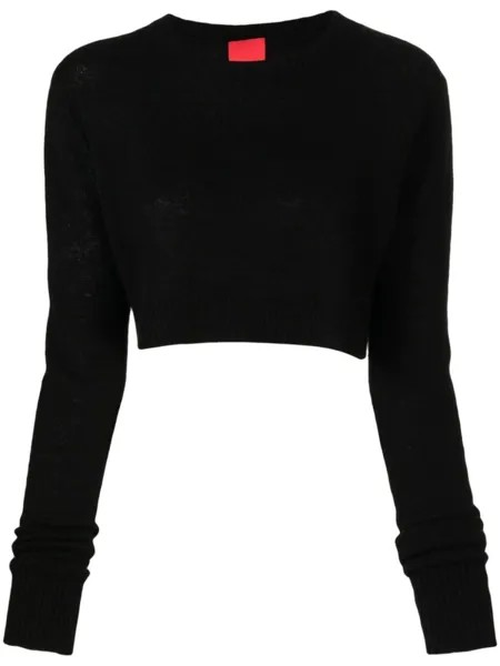 Cashmere In Love укороченный кашемировый джемпер Como, черный