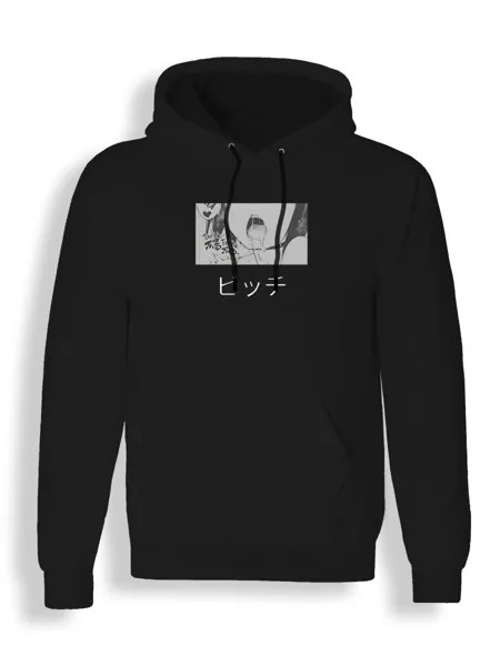 Худи унисекс СувенирShop Ахегао/Аниме/Хентай/Тян 4 черное 3XL