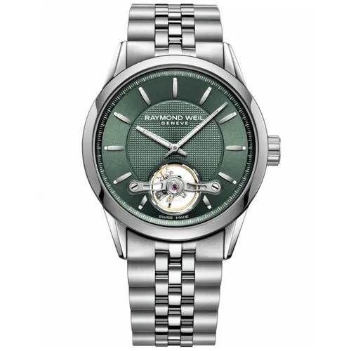 Наручные часы RAYMOND WEIL Традиция, зеленый, серебряный