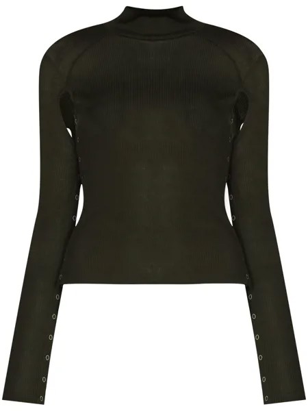 Eckhaus Latta укороченный топ Undone