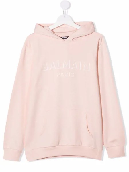 Balmain Kids худи с логотипом