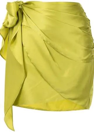 Michelle Mason мини-юбка с завязками
