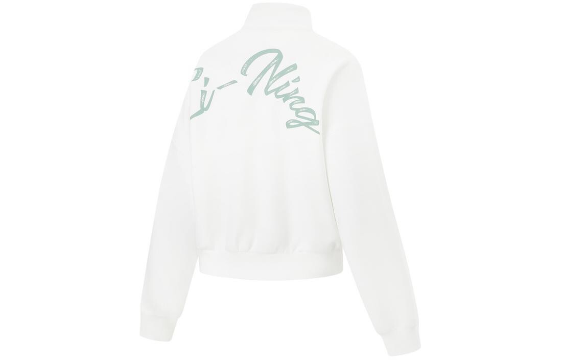 Свитшот Fitness Series женский белый Lining