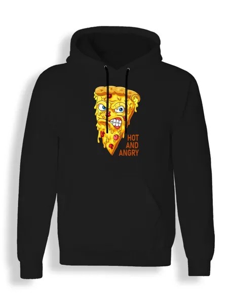 Худи унисекс СувенирShop Пицца/Pizza/Food 13 черное 3XL