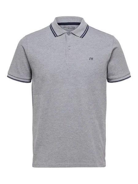 Поло SELECTED HOMME SLHDANTE SPORT, серый