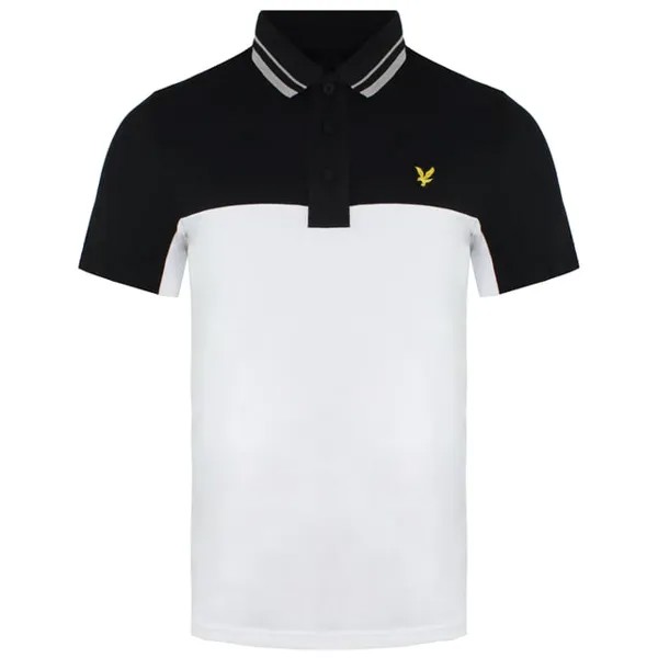 Kendall Golfmenens в рубашке-поло Lyle & Scott, черный