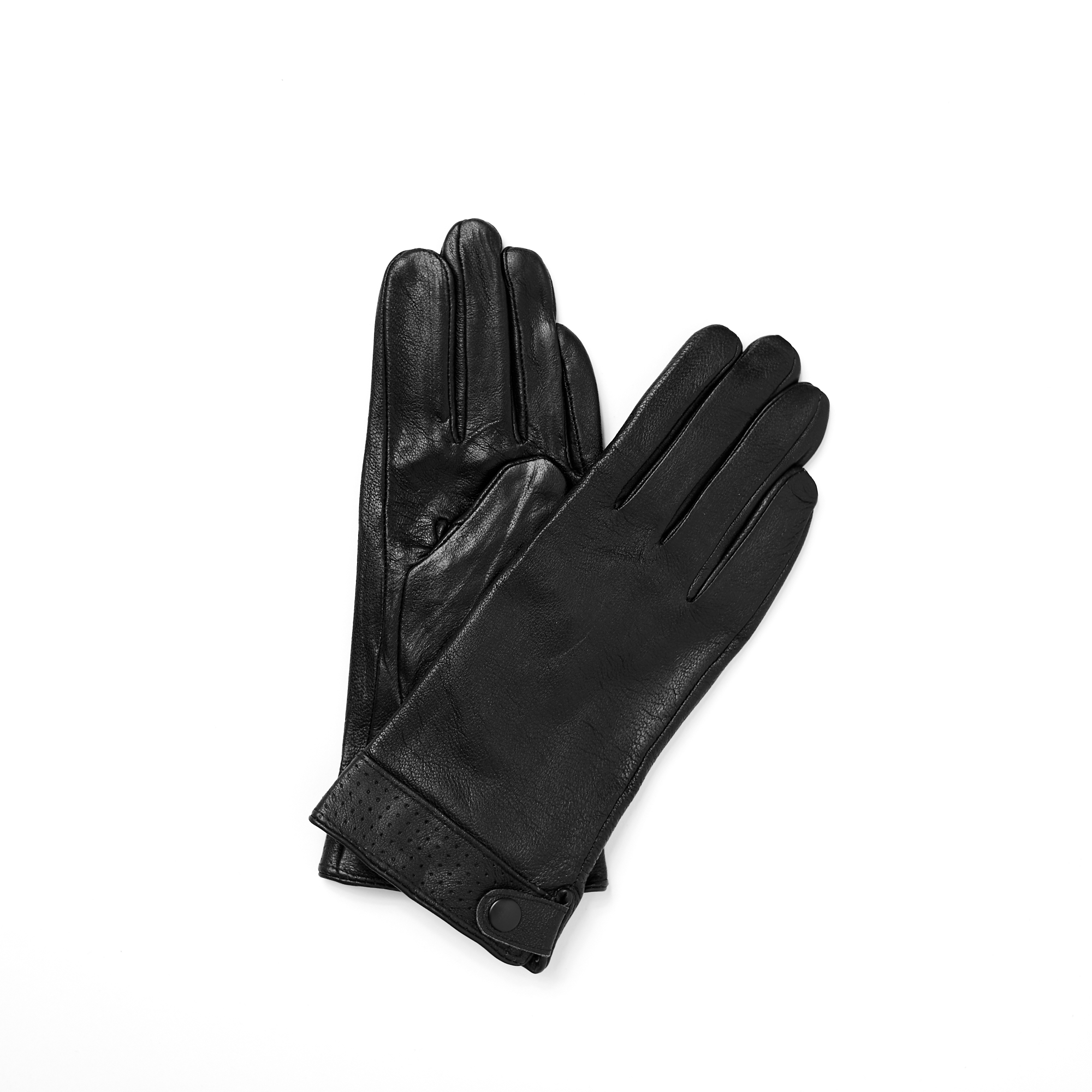 Перчатки женские Albertini 010KL-12 черные р.8