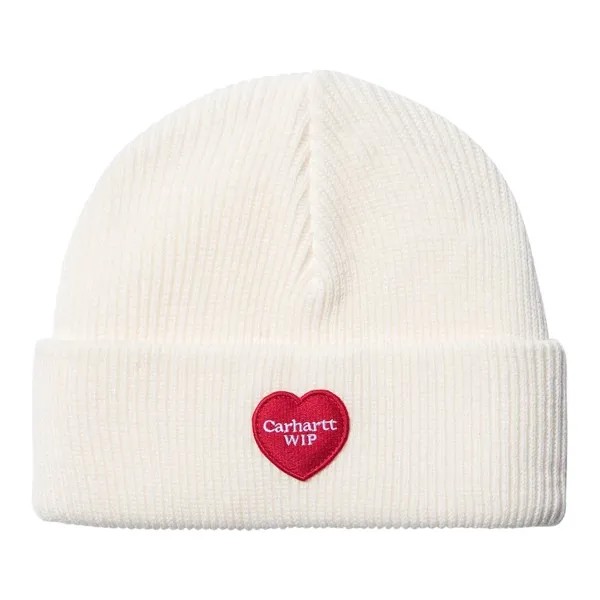 Шапка CARHARTT WIP Heart Patch Beanie Wax