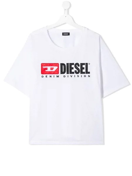 Diesel Kids футболка с логотипом