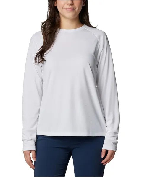 Лонгслив Columbia PFG Solar Stream, белый
