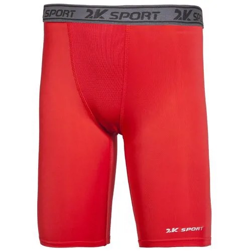 Бриджи 2K Sport детские, пояс на резинке, размер YS(34), красный