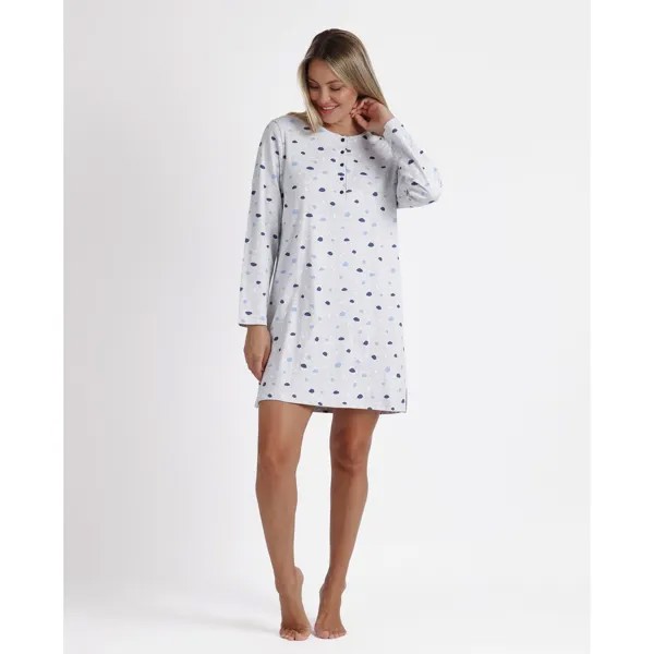 Пижама Admas Cloudy Nights Dress, серый