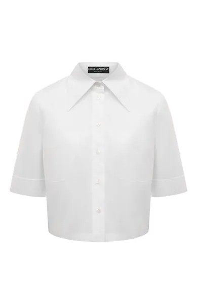 Хлопковая рубашка Dolce & Gabbana
