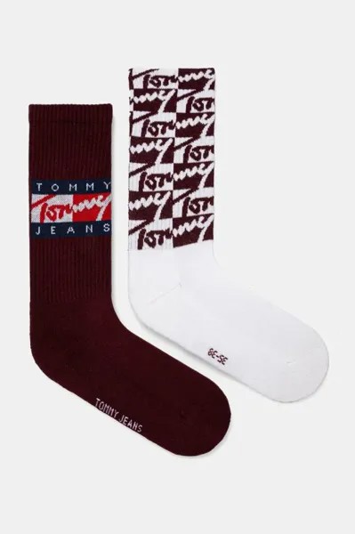 2 пары носков Tommy Jeans, мультиколор