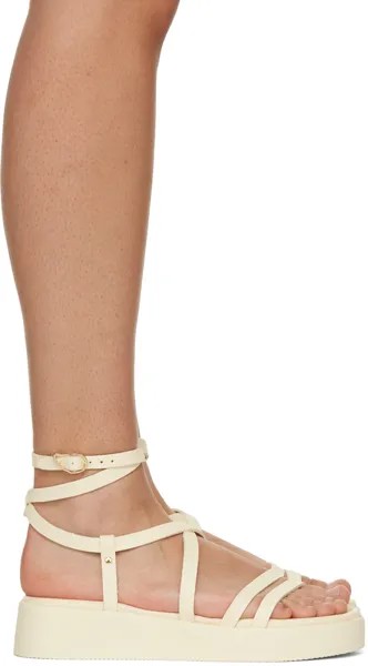 Белоснежные сандалии Aristea Ancient Greek Sandals, цвет Off-white